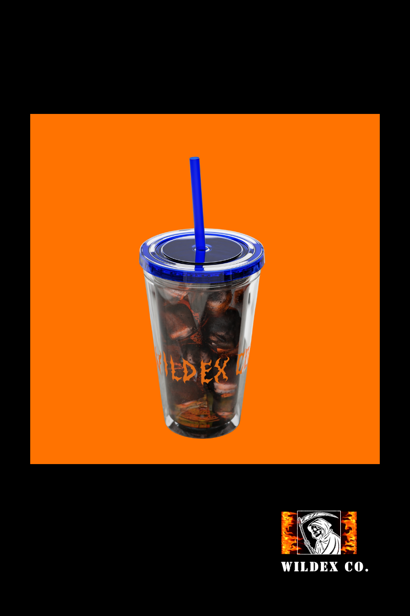 Sunsplash Tumbler, 16oz Travel Cup, Wild Eco-Friendly Drinkware, Summer Vibes, Perfect for Hot Days, Gift for Nature Lovers