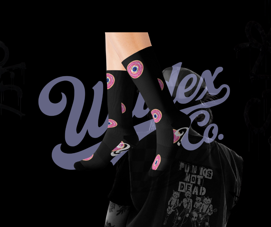 LOOK! DONUTS! — WILDEX CO. SOCKS