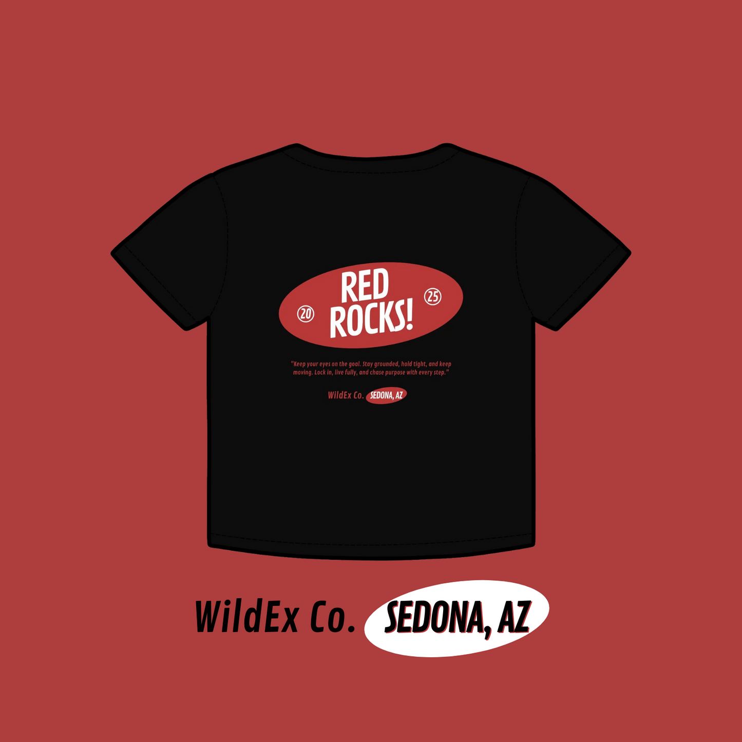 Sedona Red Rocks! – Organic Rib Baby Tee