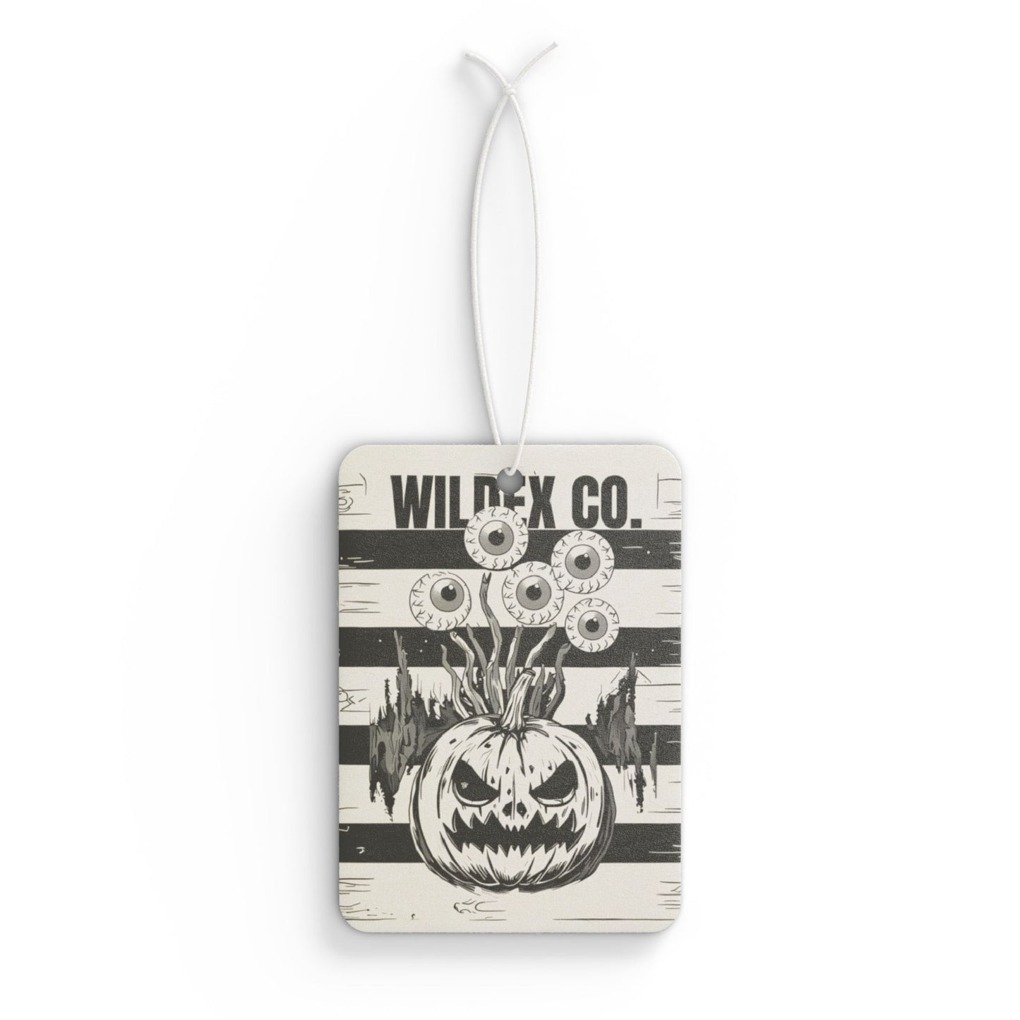Pumpkin Eyes Car Air Freshener | Fall Scented Decor, Seasonal Gift for Home, Halloween Decoration, Car Accessories