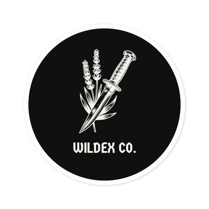 WILDEX Co. Round Stickers - Dagger