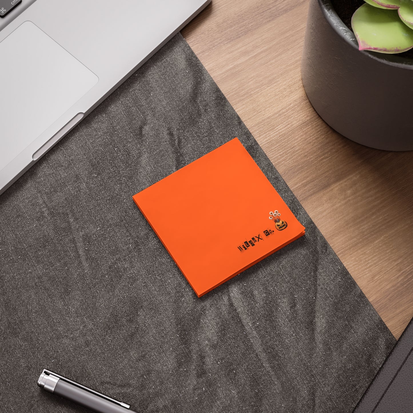 Halloween-Themed Post-it® Note Pads, Cute Sticky Notes for Planning, Pumpkin Decor, Office Supplies, Holiday Gifts, Creative Stationery