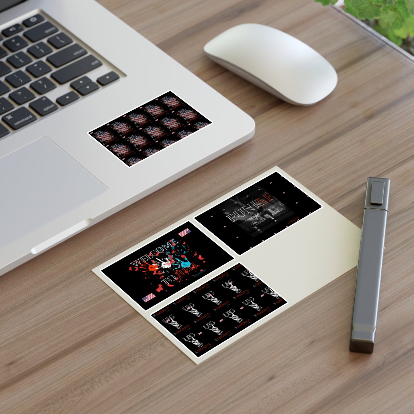 Punk Rock Sticker Sheets, This sticker feeds one punk (me)