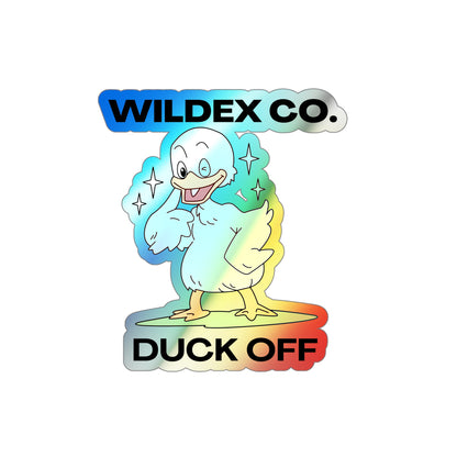 WildEx Co. – “Duck Off” Sticker