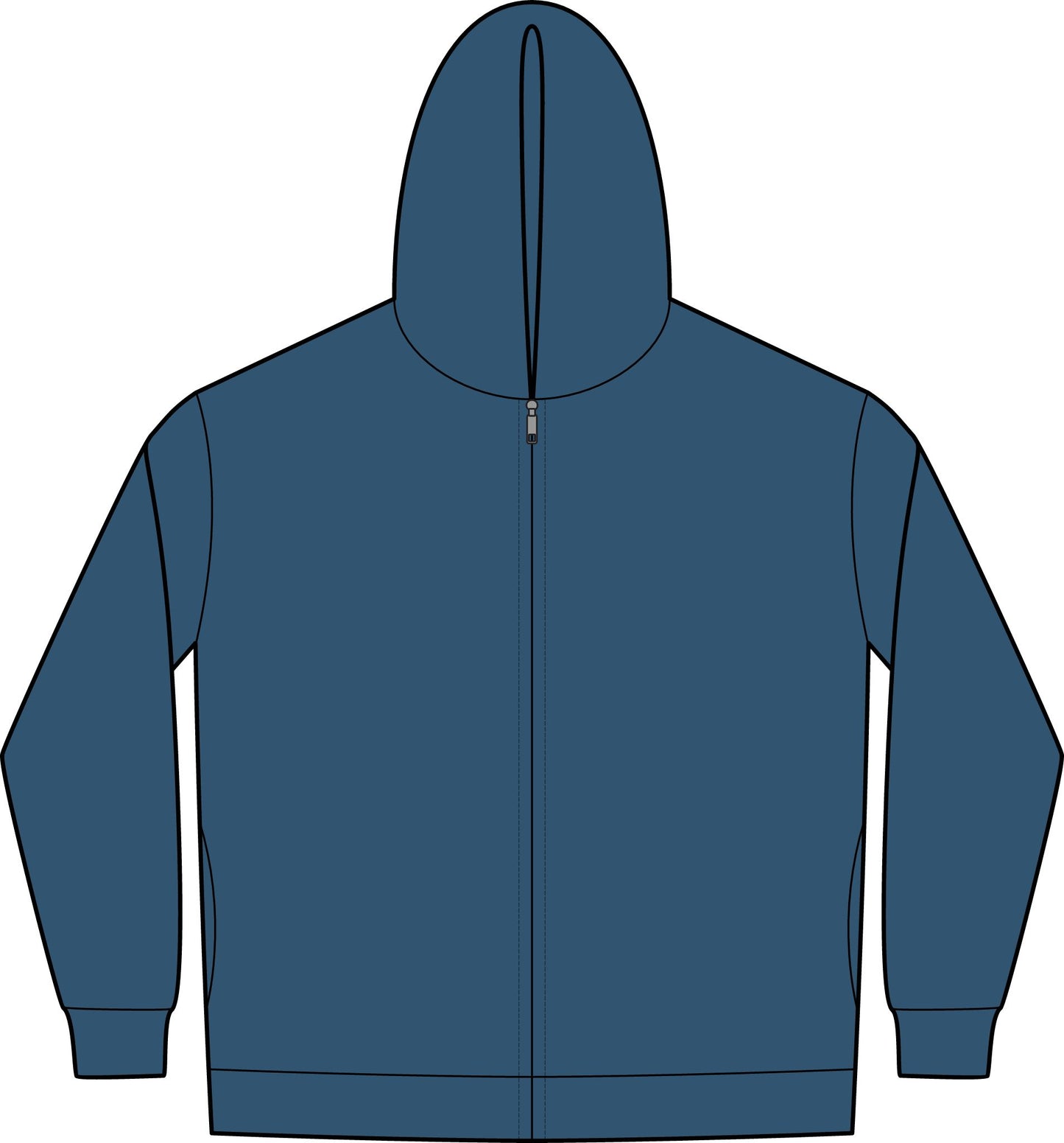 Punk Is Not Dead Graphic Zip Hoodie - WILDEX CO.