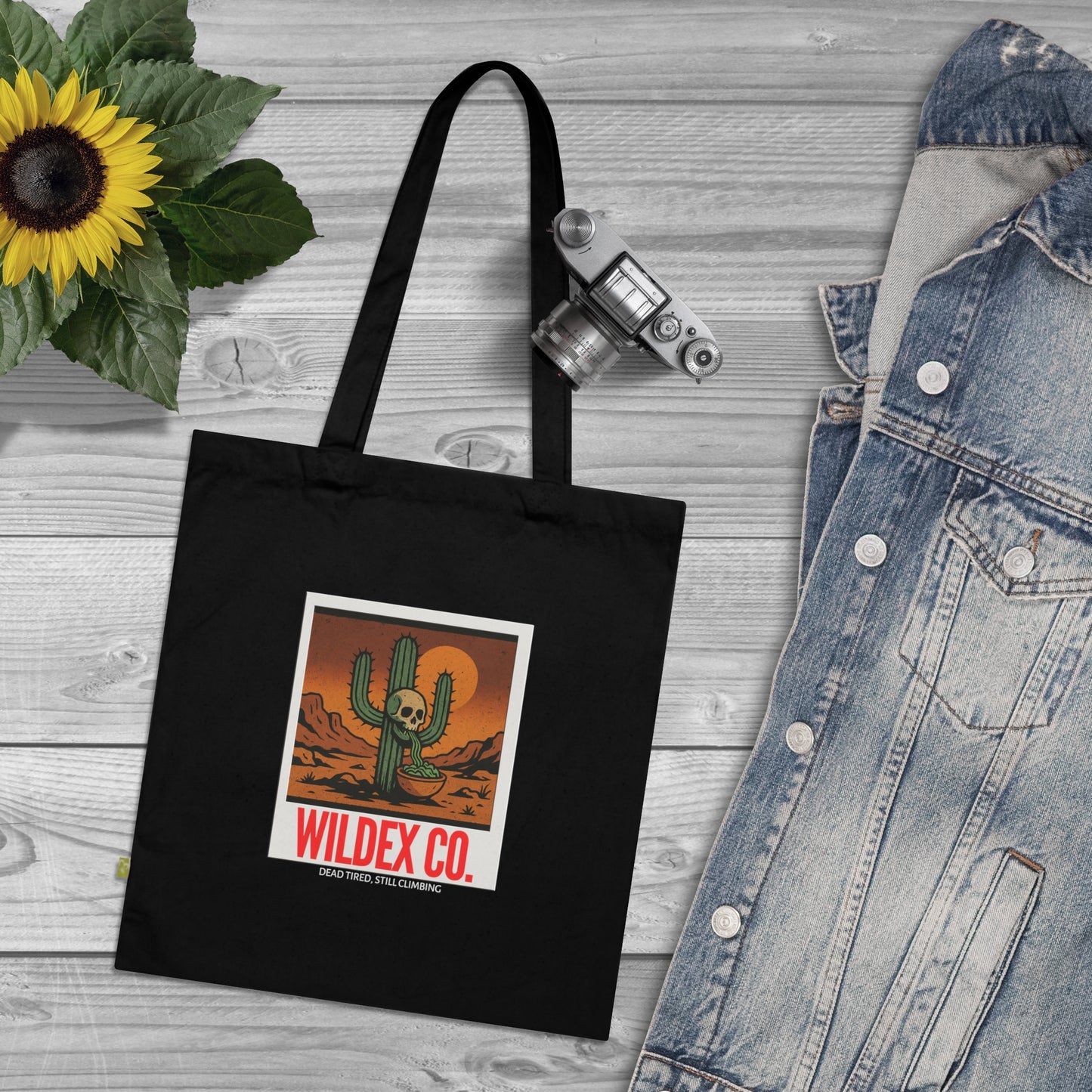 WildEx Co. Cacti Skull Tote