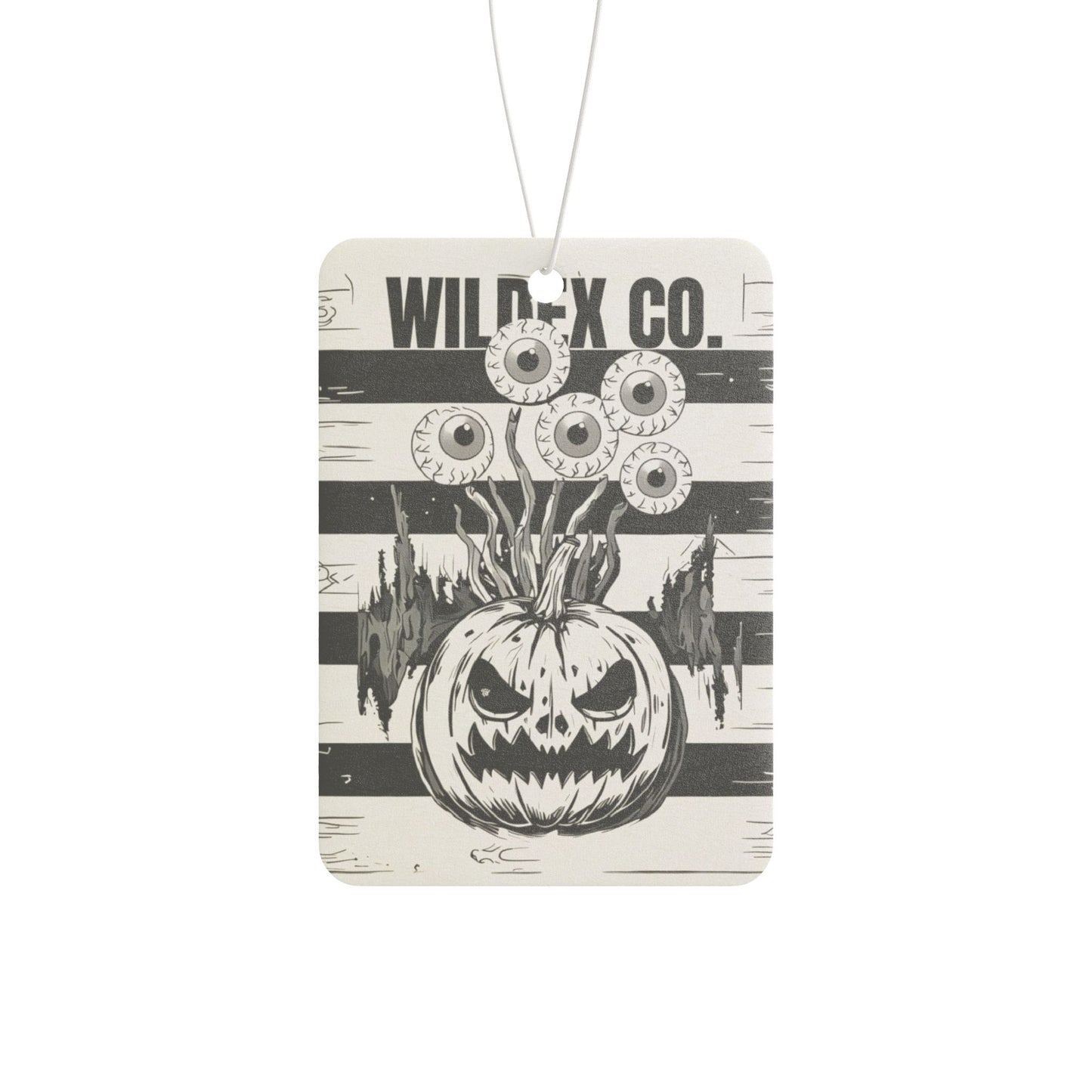 Pumpkin Eyes Car Air Freshener | Fall Scented Decor, Seasonal Gift for Home, Halloween Decoration, Car Accessories