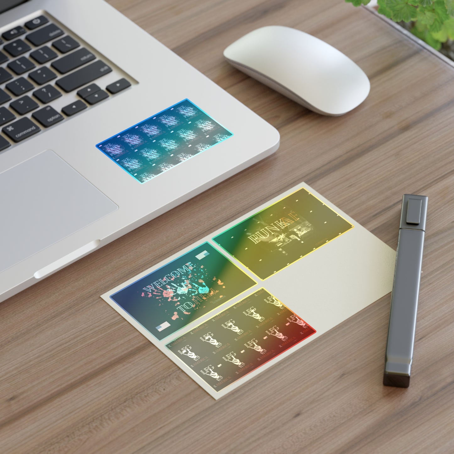 Punk Rock Sticker Sheets, This sticker feeds one punk (me)