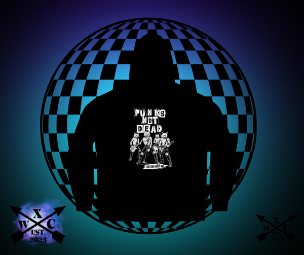 Punk Is Not Dead Graphic Zip Hoodie - WILDEX CO.