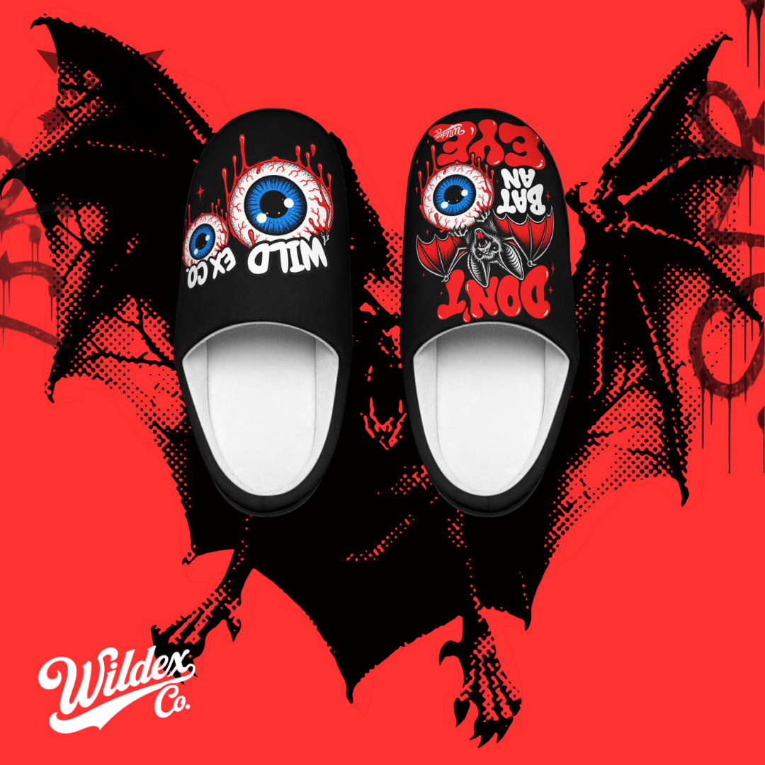 DON’T BAT AN EYE Slippers | WILDEX CO.
