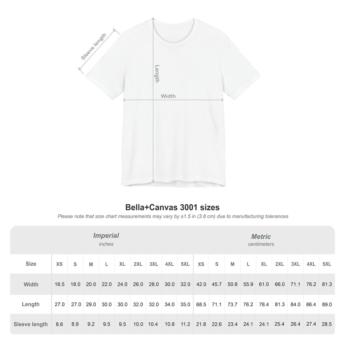 Classic Unisex Jersey Short Sleeve Tee fabric texture