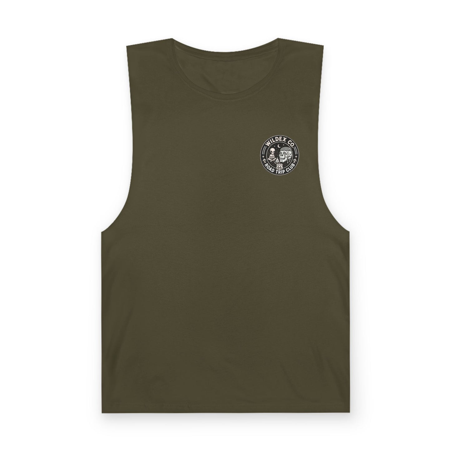 Alien Road Trip Tank Top — Wildex Co. Retro Route 66 Sleeveless Tee