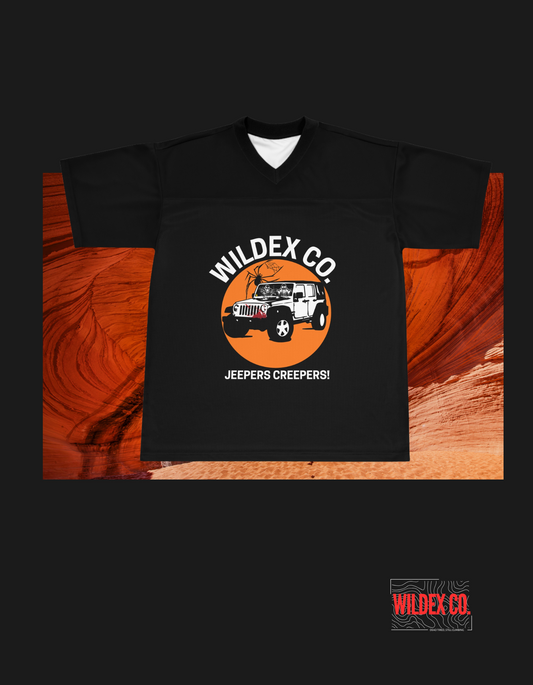 Stylish Unisex Football Jersey with Jeep Theme - Perfect for Game Day, Sport Fans, Jeep Lovers, Halloween, Unique Gifts!