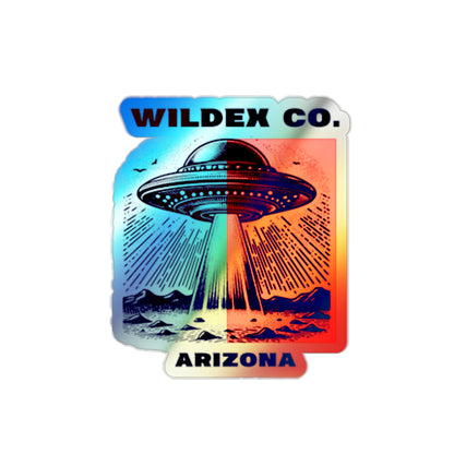WildEx Co. Sticker - Holographic Arizona Alien