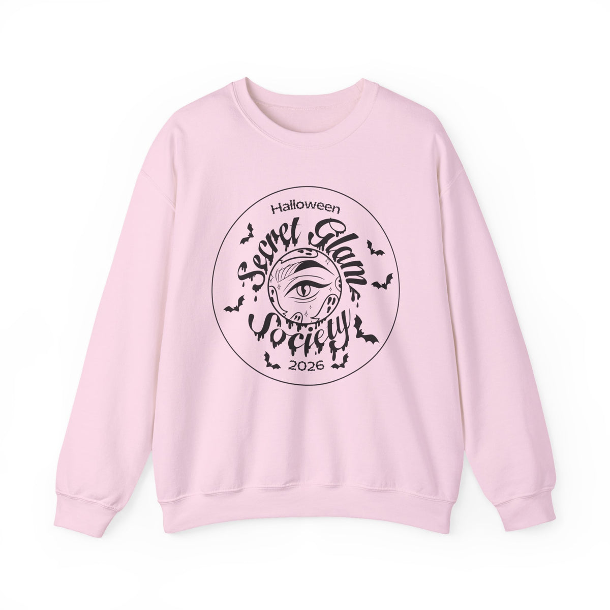 Secret Haunt Society 2026 Crewneck Sweatshirt front view