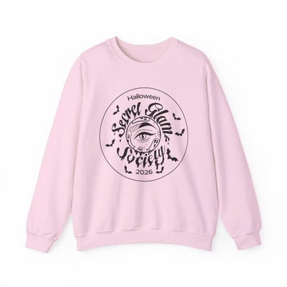 Secret Haunt Society 2026 Crewneck Sweatshirt front view
