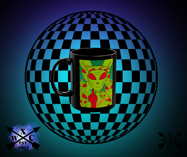 Larry’s Universal Language Alien Mug — WILDEX CO.