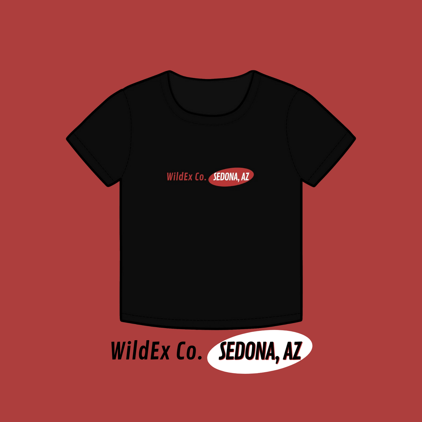 Sedona Red Rocks! – Organic Rib Baby Tee