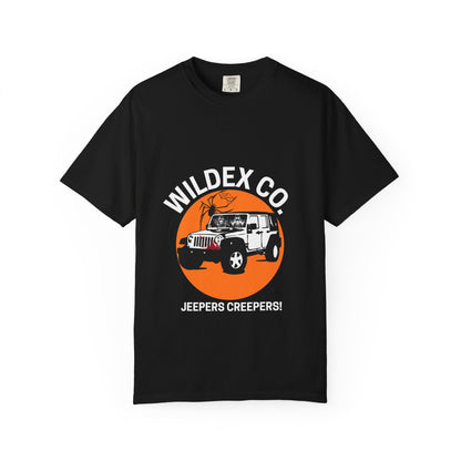 Jeep Adventure T-shirt - Wildex Co. Jeepers Creepers, Unisex Graphic Tee for Road Trips, Camping, Off-roading, Jeep Lovers, Outdoor Fun