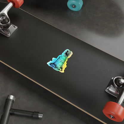 Holographic a Flying Flock- Sticker