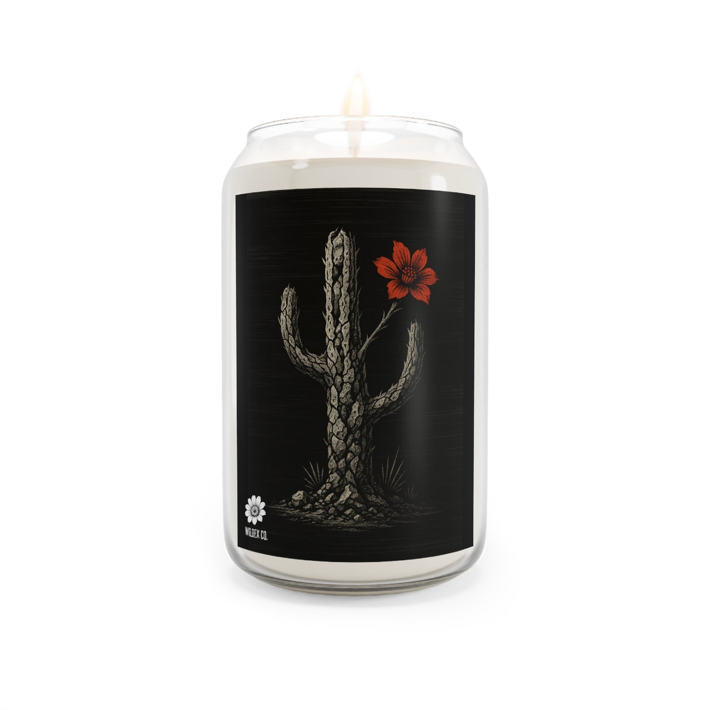 Cactus Flower Scented Soy Candle - Relaxing Fragrance for Home, Eco-Friendly Gift, Spa Essentials, Aromatherapy Decor, Housewarming Treat