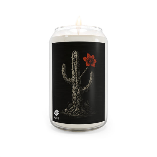 Cactus Flower Scented Soy Candle - Relaxing Fragrance for Home, Eco-Friendly Gift, Spa Essentials, Aromatherapy Decor, Housewarming Treat