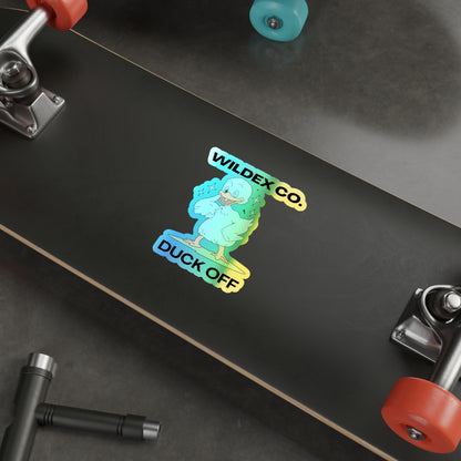 WildEx Co. – “Duck Off” Sticker