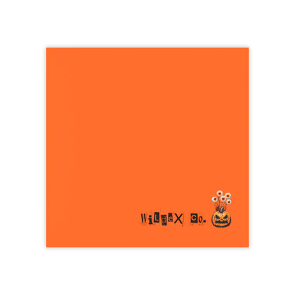 Halloween-Themed Post-it® Note Pads, Cute Sticky Notes for Planning, Pumpkin Decor, Office Supplies, Holiday Gifts, Creative Stationery