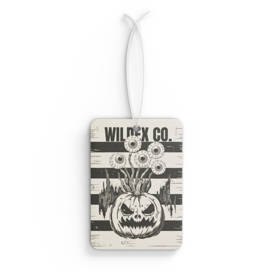 Pumpkin Eyes Car Air Freshener | Fall Scented Decor, Seasonal Gift for Home, Halloween Decoration, Car Accessories