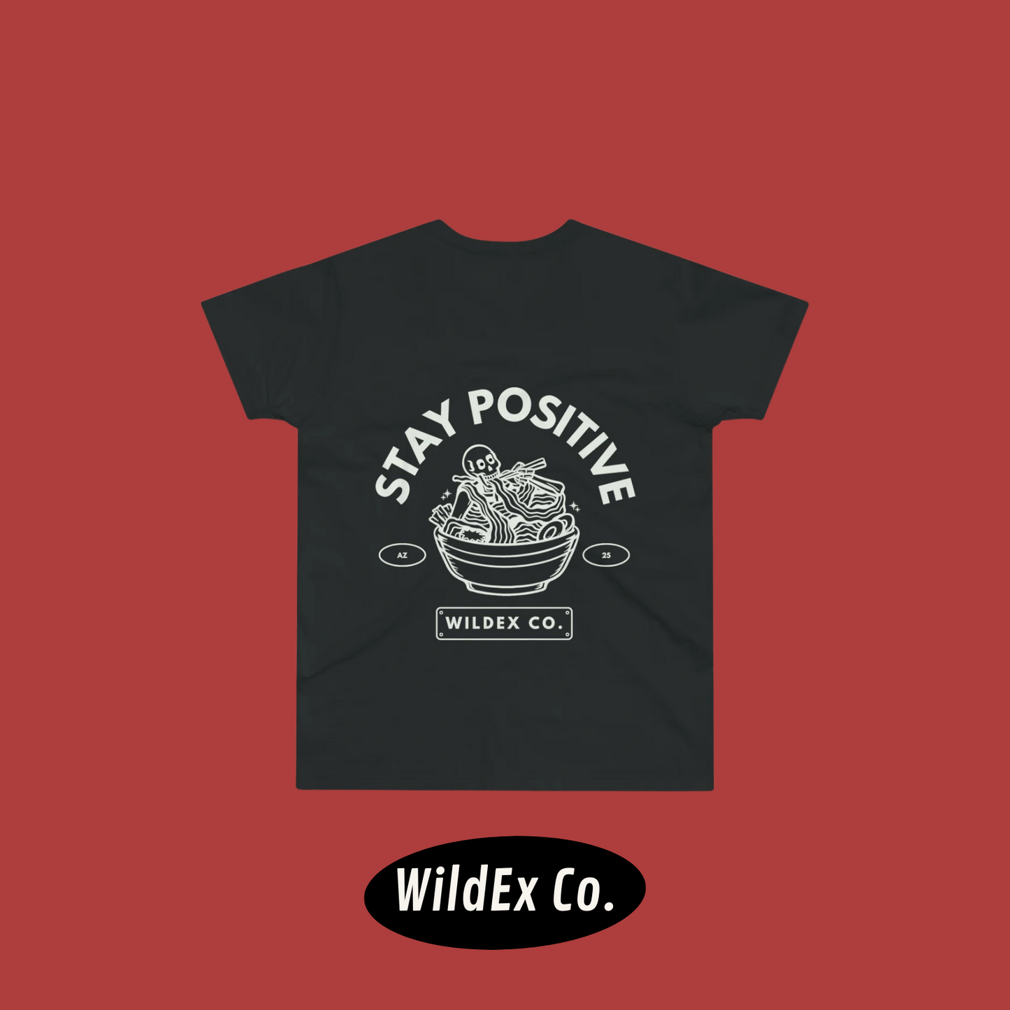 WIldEx Co.//  Skeleton Ramen Tee