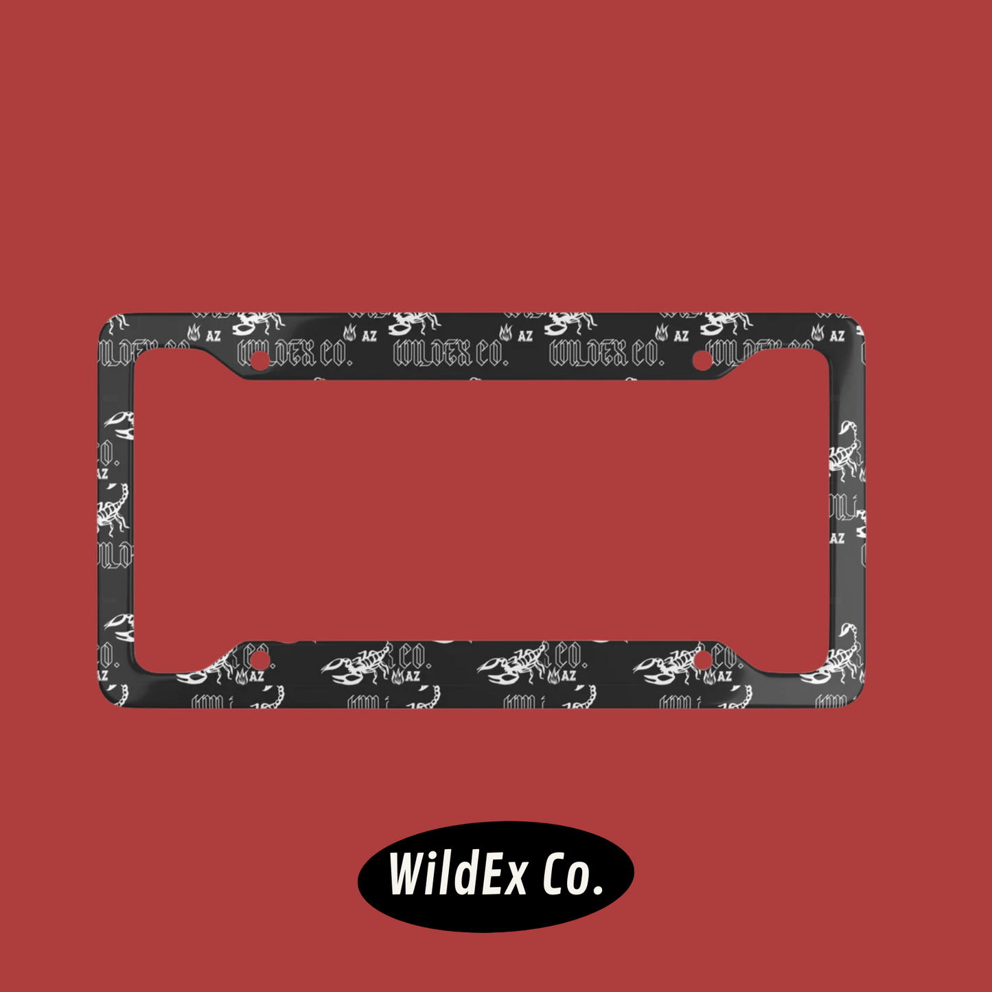 WildEx Co. License Plate Frame