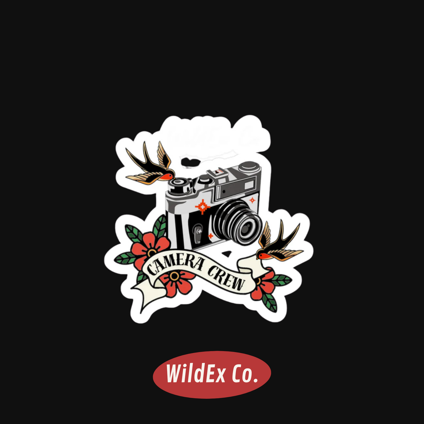 WildEx Co. | Camera Crew Sticker